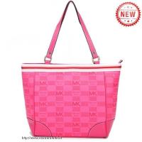 michael kors logo monogram groot roze bakken Den Haag Shop cuooi481